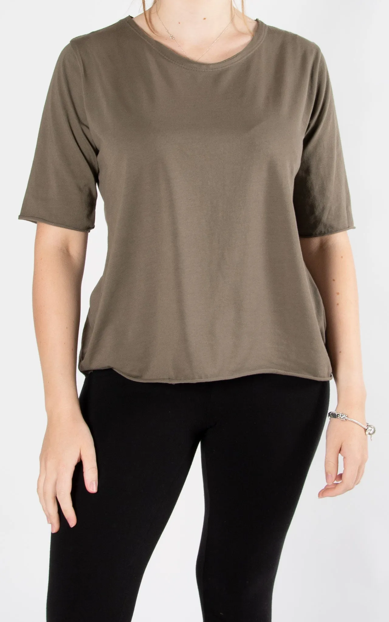 Tanya Basic T | Mocha