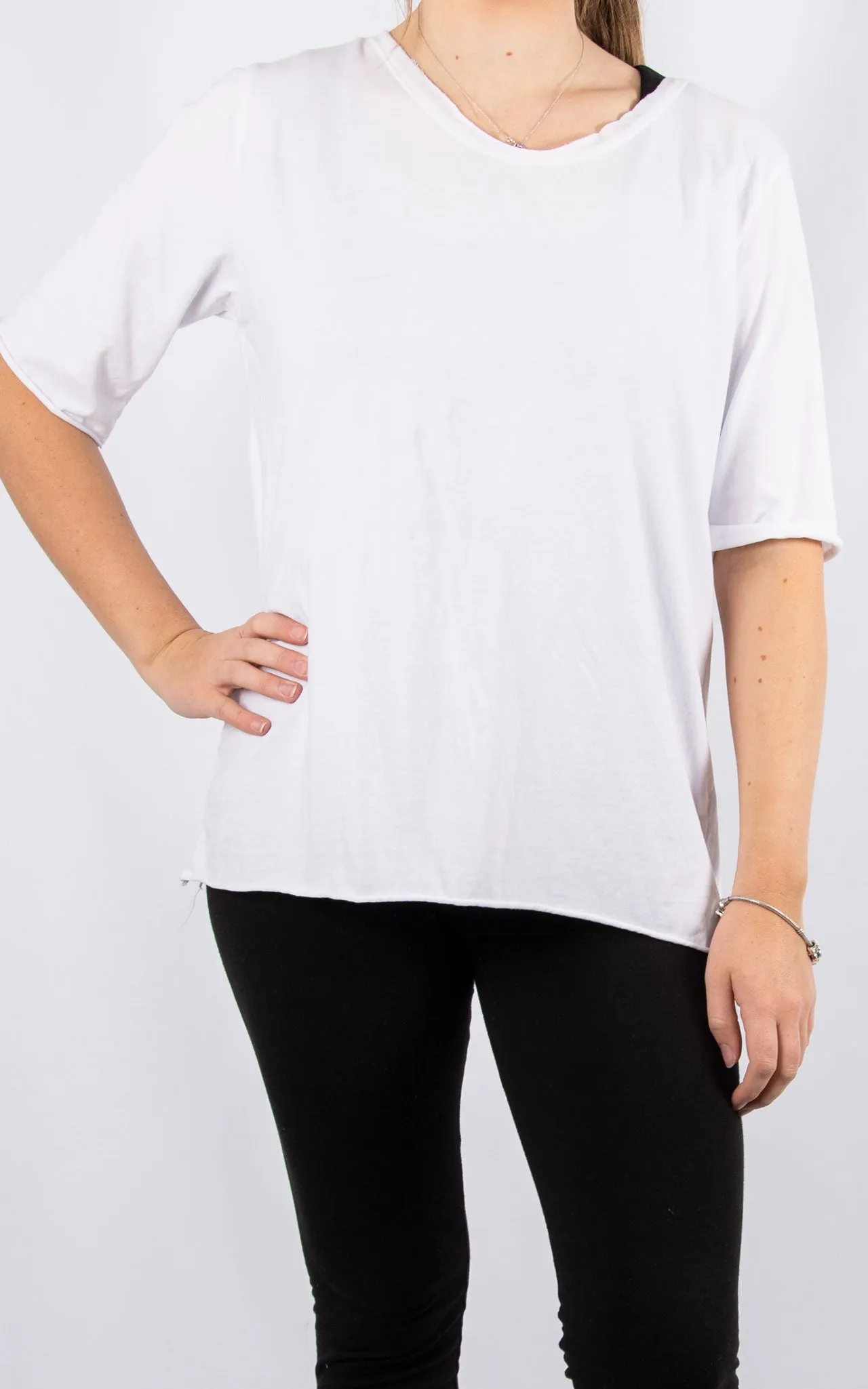 Tanya Basic T | White
