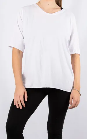 Tanya Basic T | White
