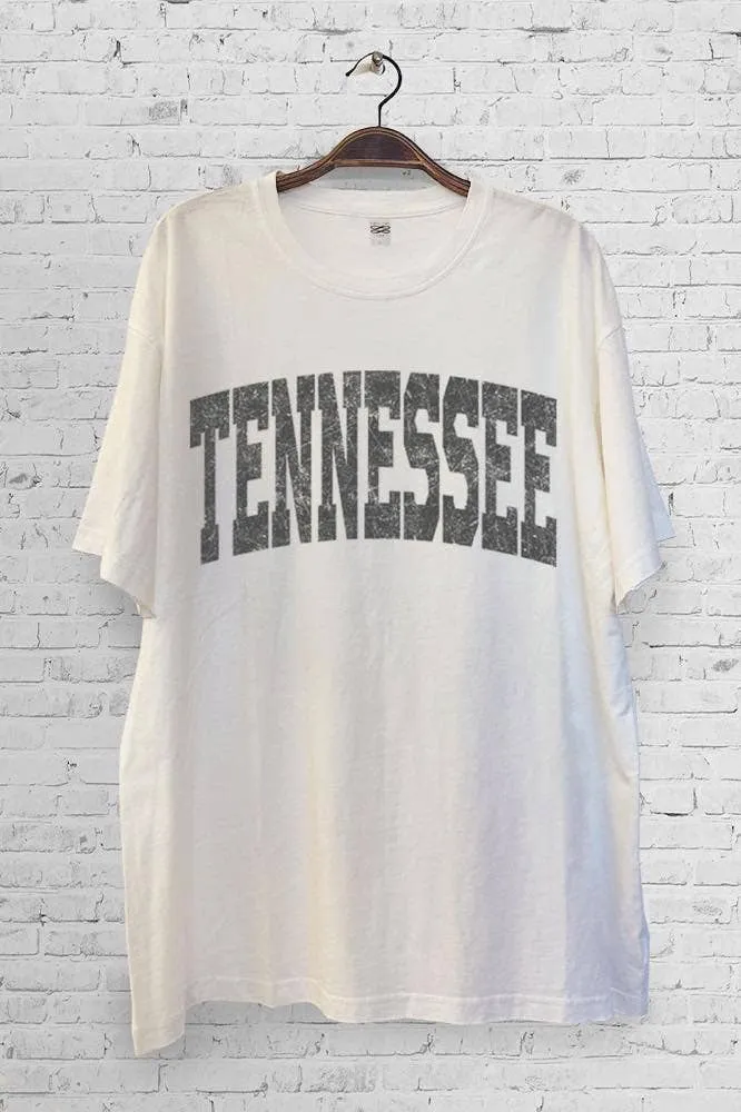 Tennessee Oversized Vintage Graphic Top