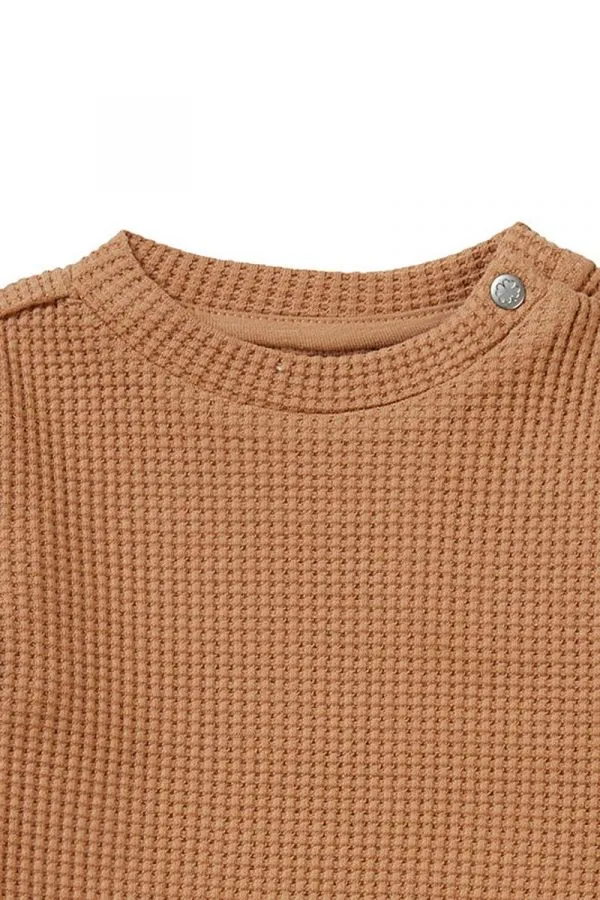 The Brandfort Waffle Long Sleeve Shirt - BABY