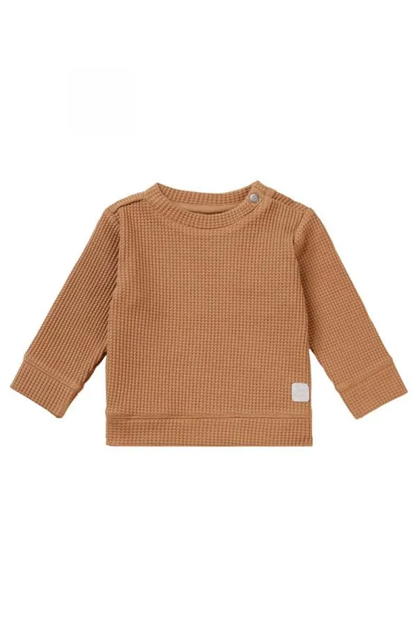 The Brandfort Waffle Long Sleeve Shirt - BABY