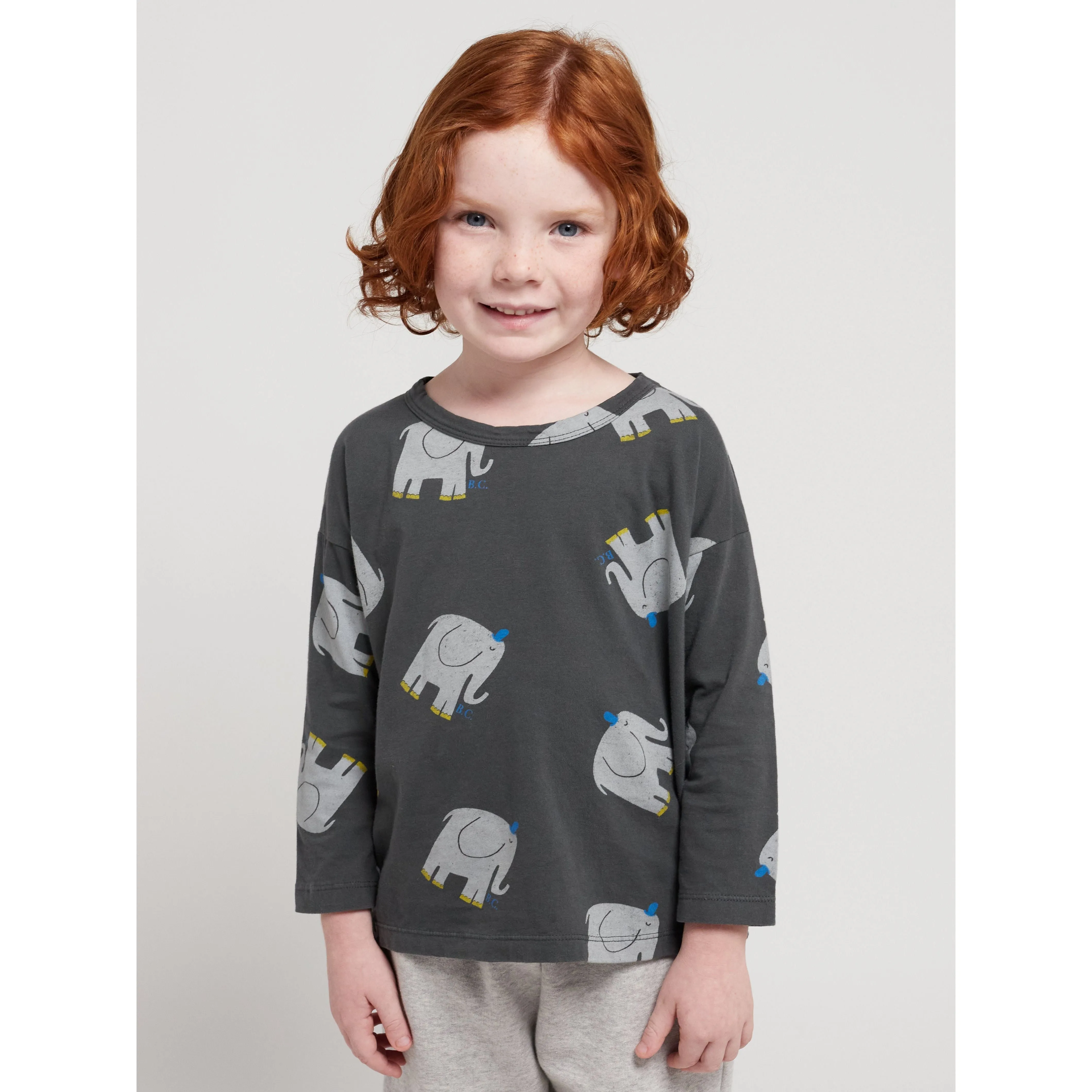 The Elephant All Over Long Sleeve T-Shirt