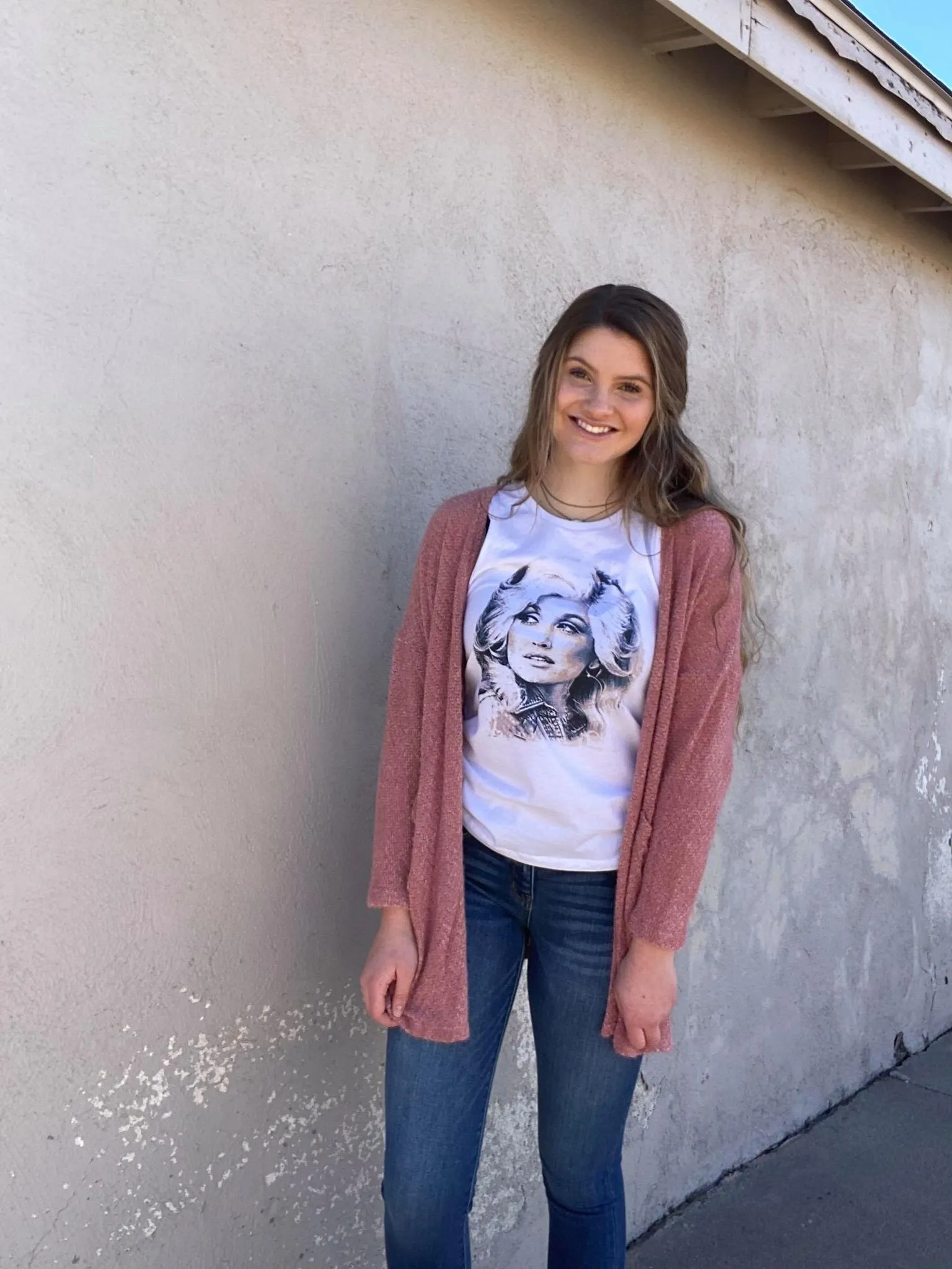 The Fuzzy Blush Cardigan with Pockets (LAST CALL)