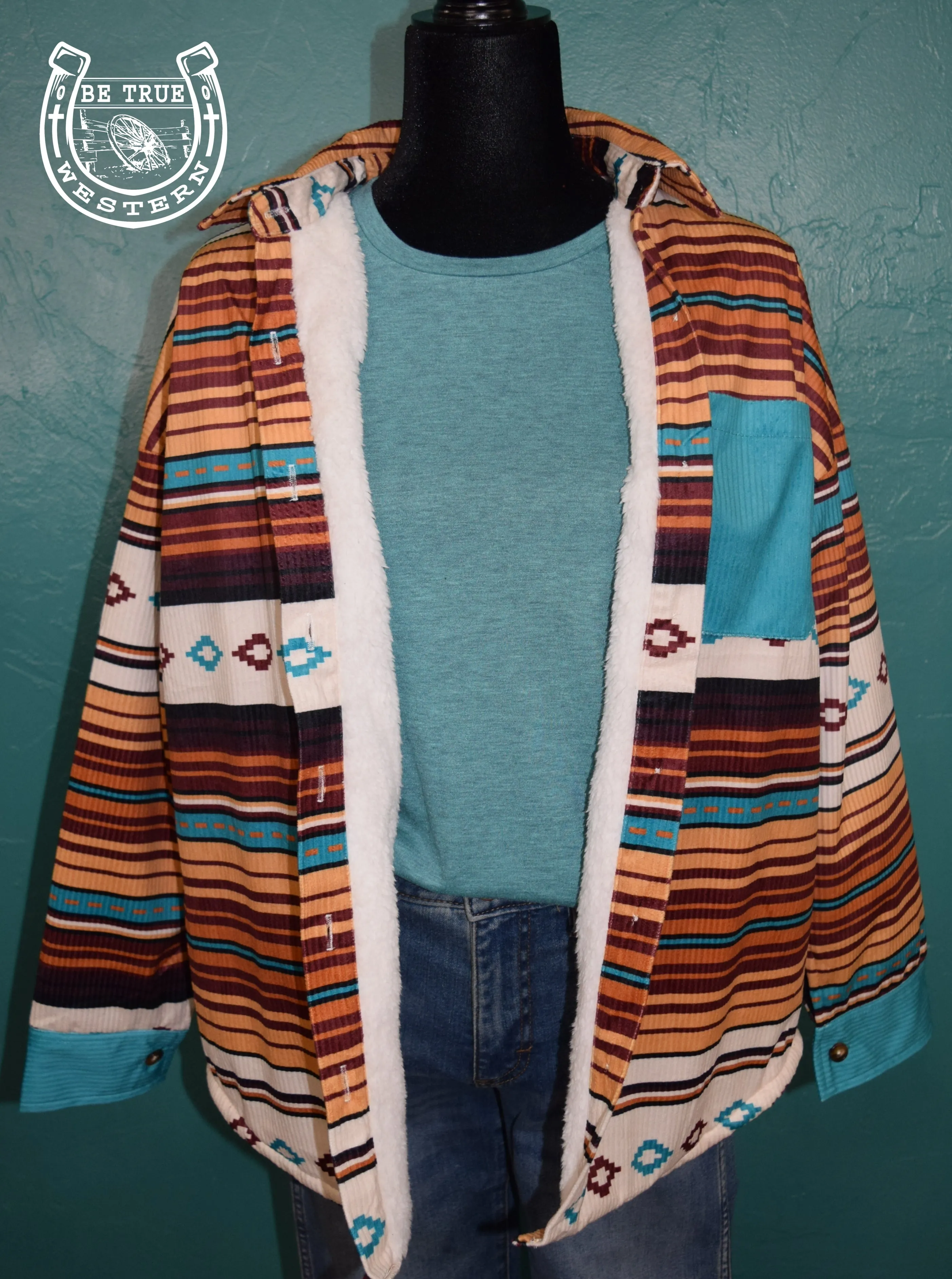 The Pefect Teal Basic Top