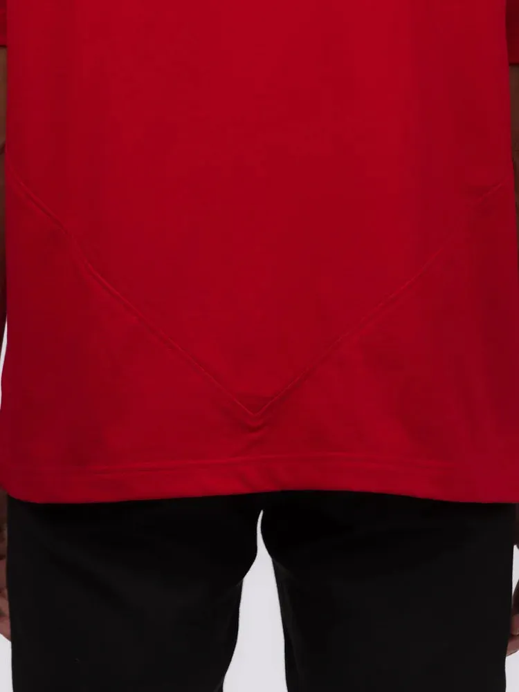 The Staple Oversized Tee - Pure Red