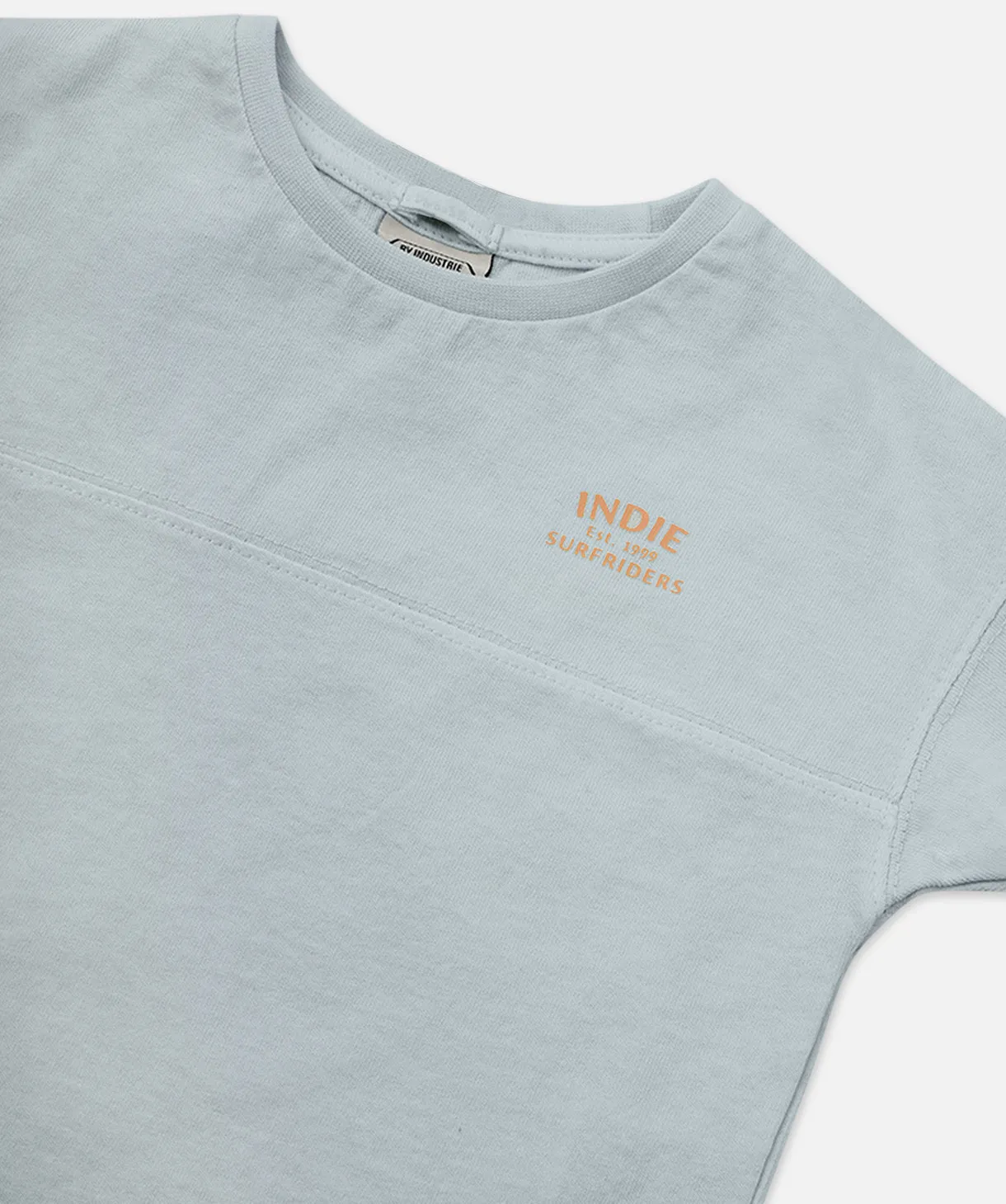 The Surfrider Tee - Lt Cyan
