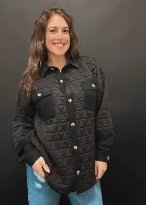 The Suzi Quilted Shacket