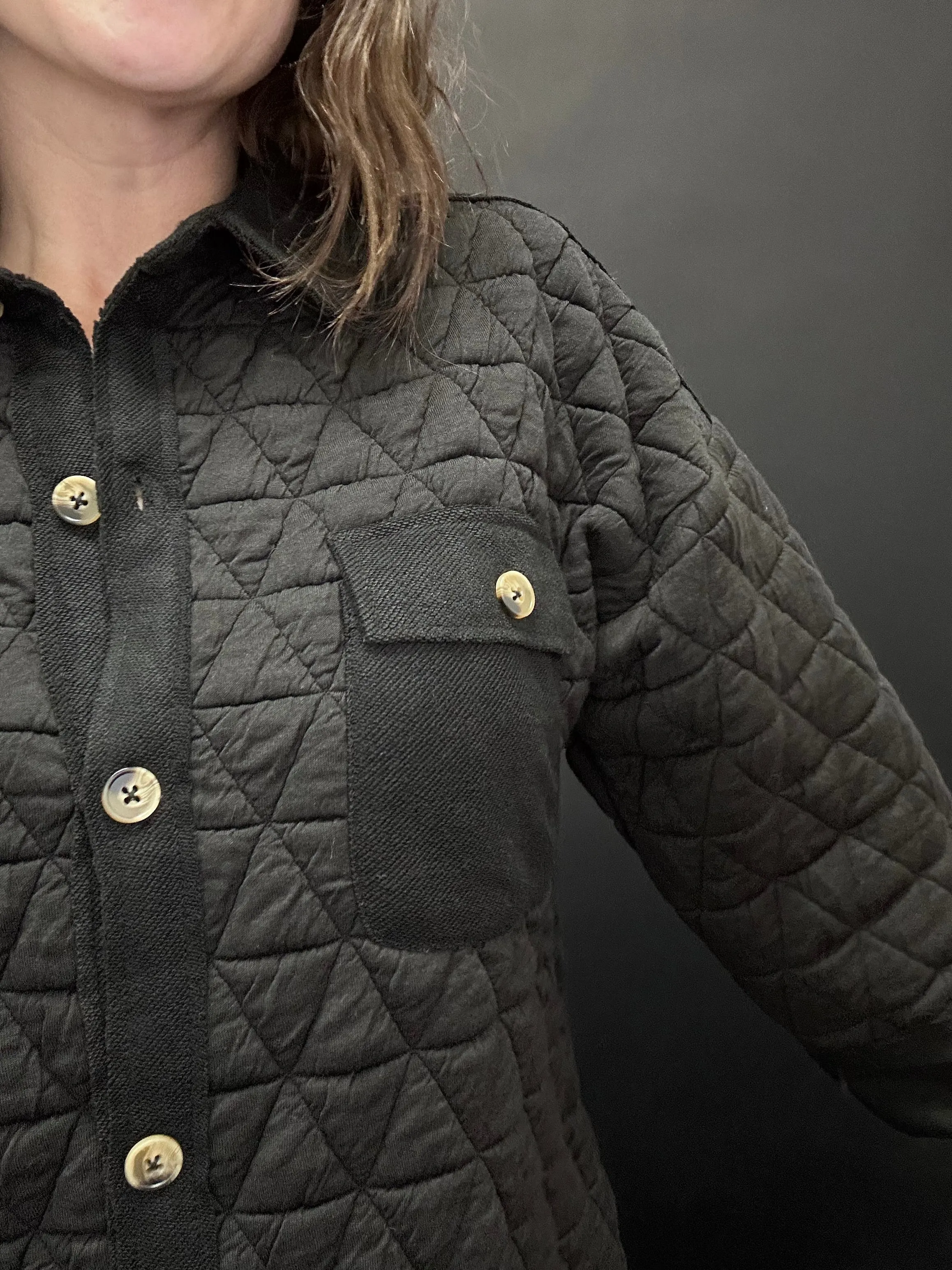 The Suzi Quilted Shacket