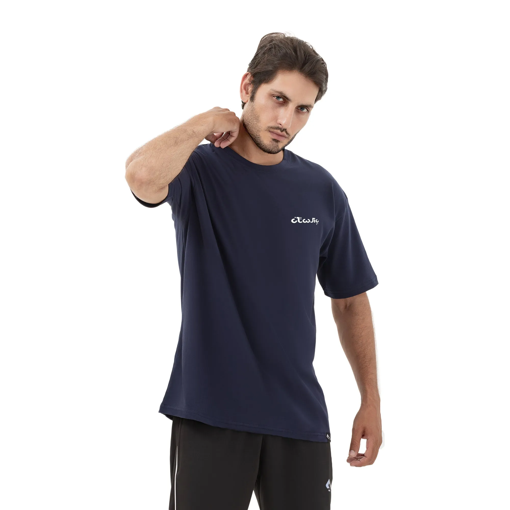 Thunder Oversize Patriot Tee  - Blue