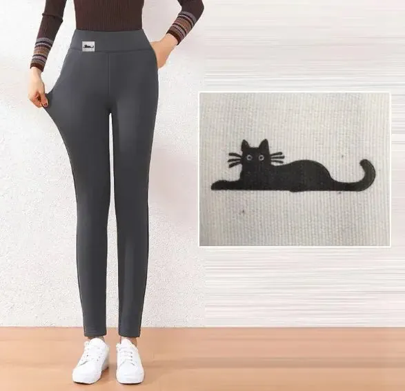 Tight-fitting Warm Pants