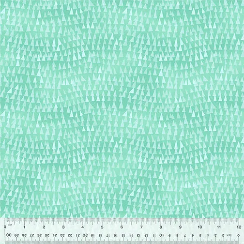 Triangle Tops - Aqua $13.49/ Yard