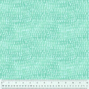 Triangle Tops - Aqua $13.49/ Yard