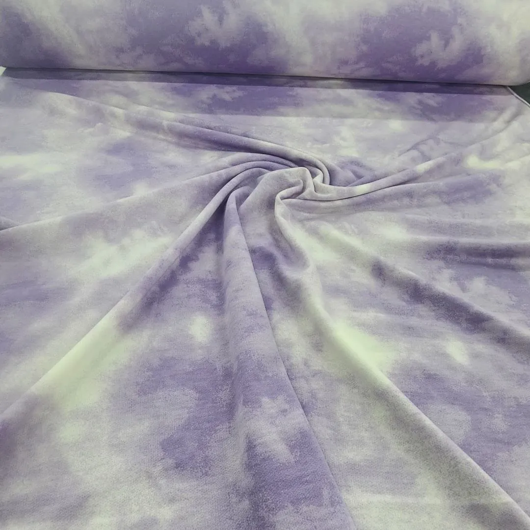 Tye Dye French Terry Fabric 150 cm
