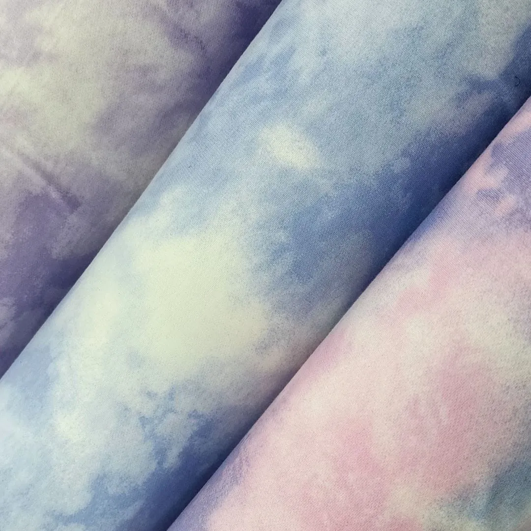 Tye Dye French Terry Fabric 150 cm