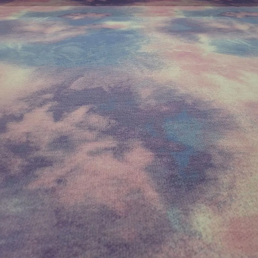 Tye Dye French Terry Fabric 150 cm