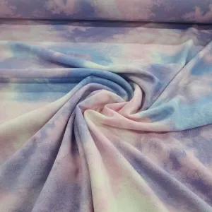 Tye Dye French Terry Fabric 150 cm
