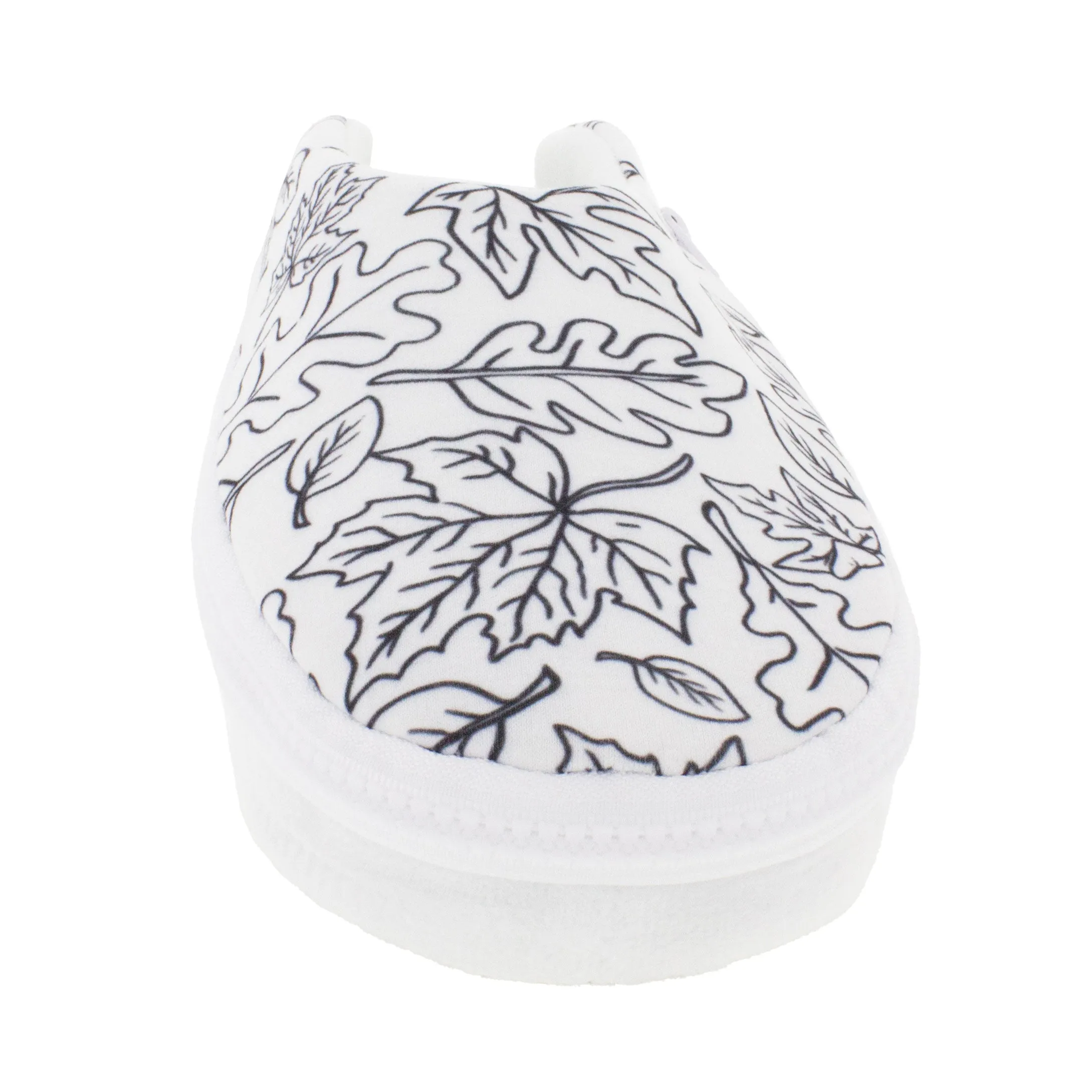 U-Color Fall Leaf Printed Zlipperz