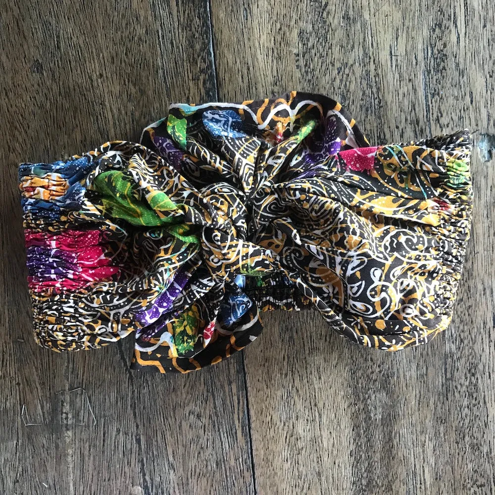 Unik Batik Tie Top