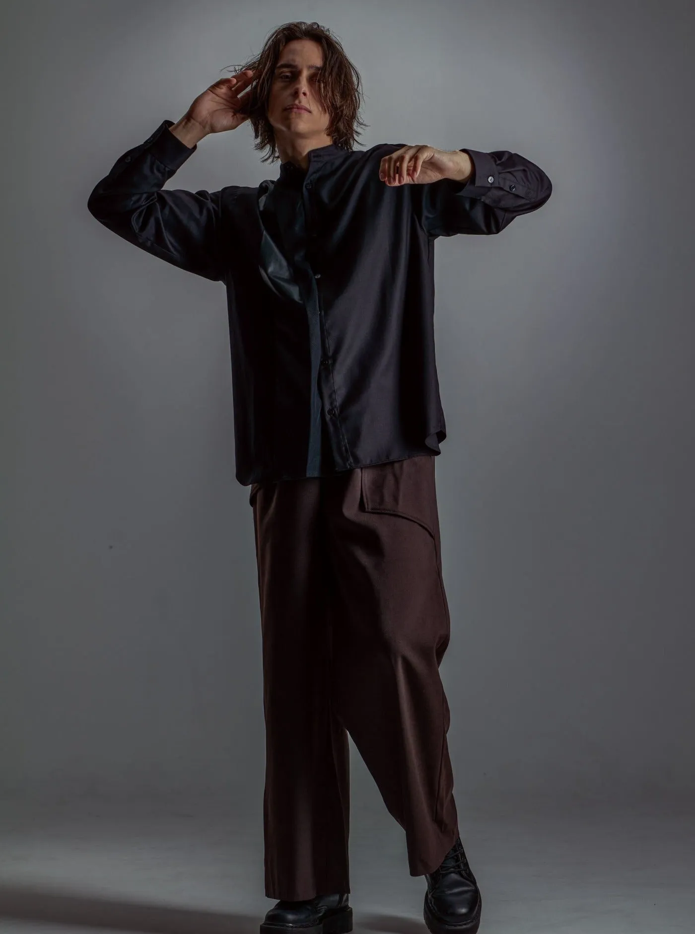 [Unisex] Big Pockets Warm Twill Pants