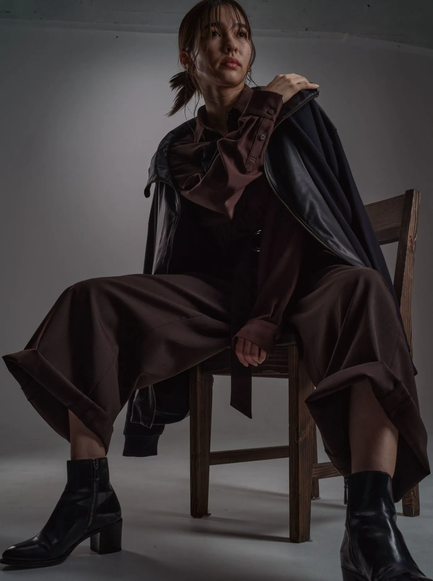 [Unisex] Big Pockets Warm Twill Pants