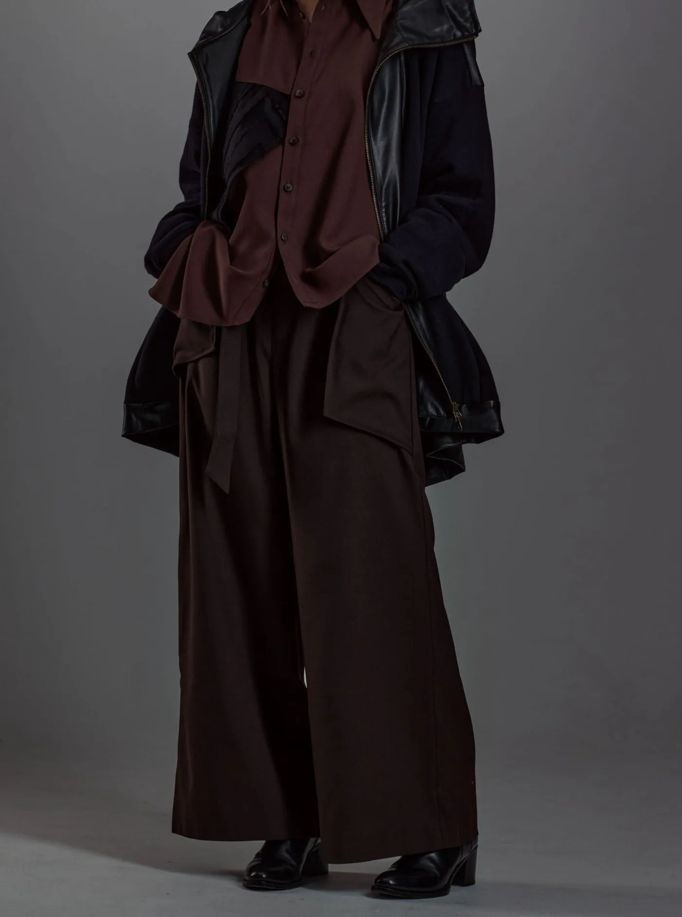 [Unisex] Big Pockets Warm Twill Pants