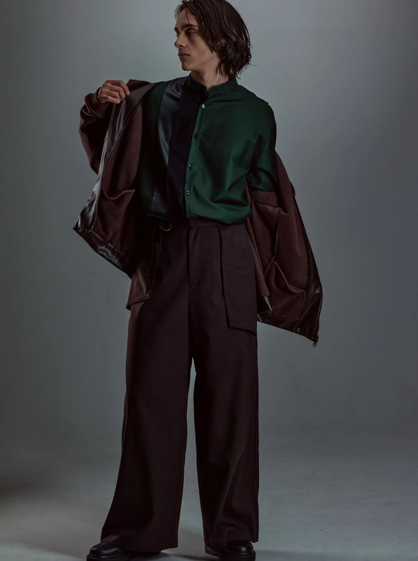 [Unisex] Big Pockets Warm Twill Pants