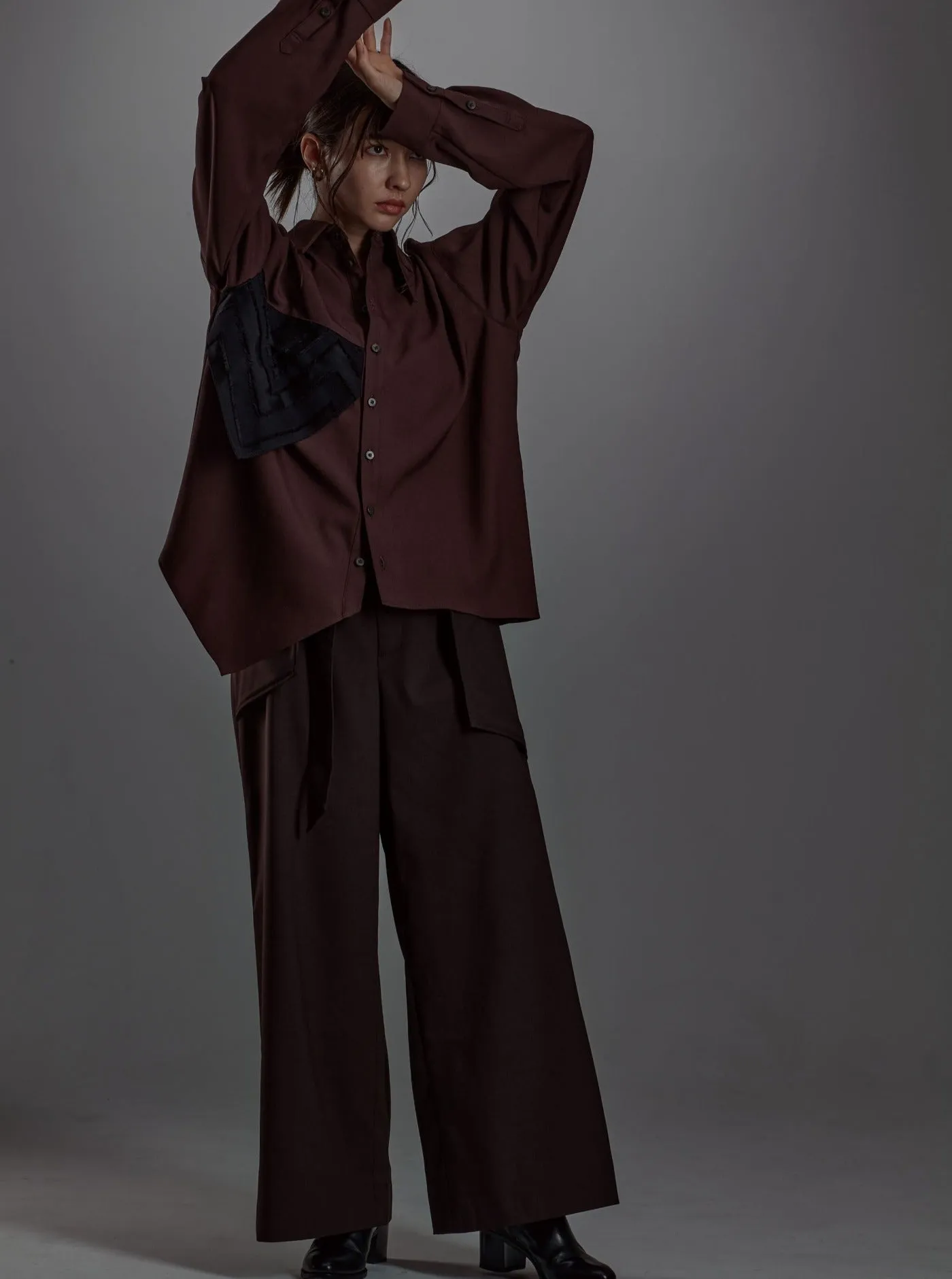 [Unisex] Big Pockets Warm Twill Pants