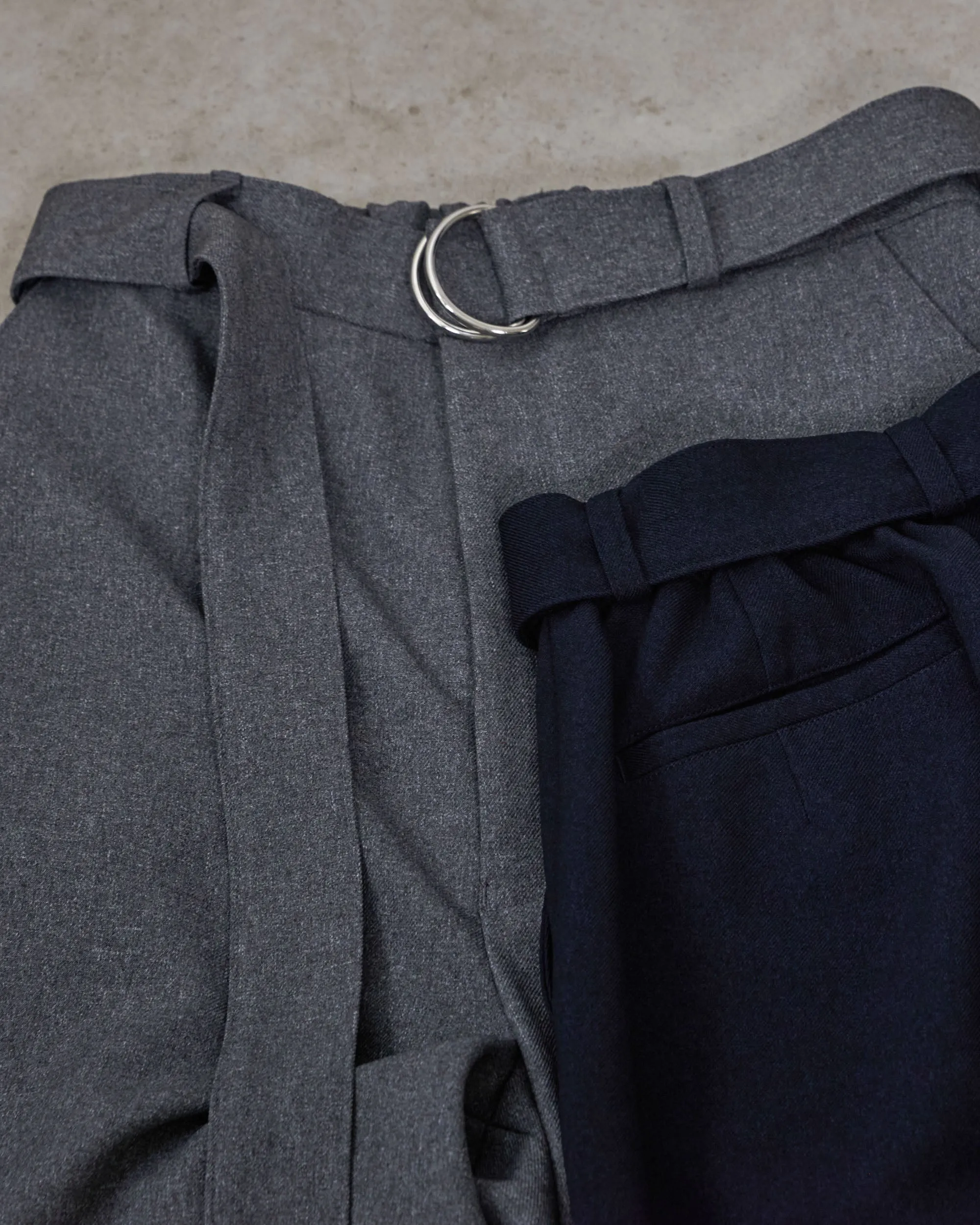 [Unisex] Design Warm Parachute Pants (GRAY)