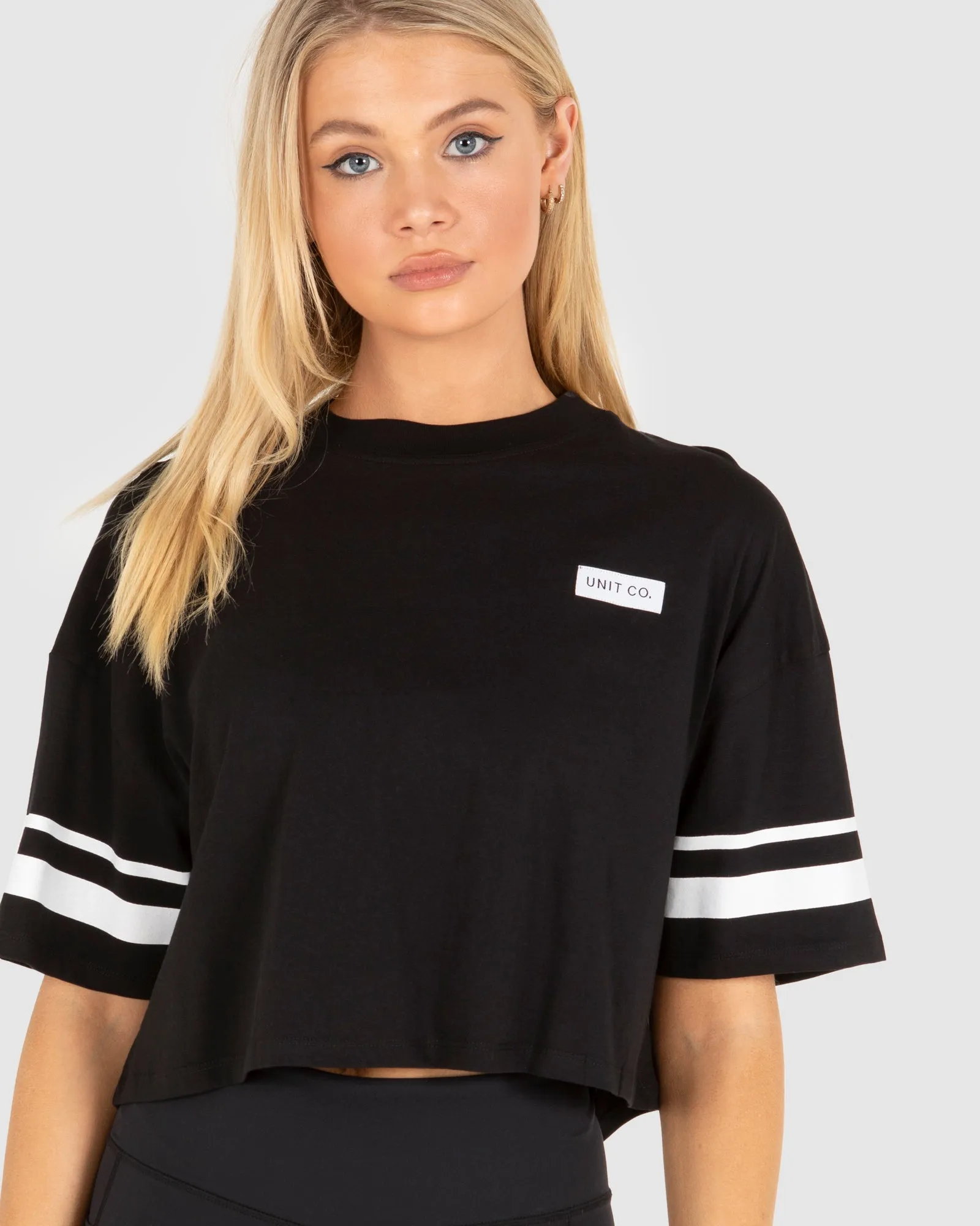 UNIT Skate Ladies Oversized Cropped Tee