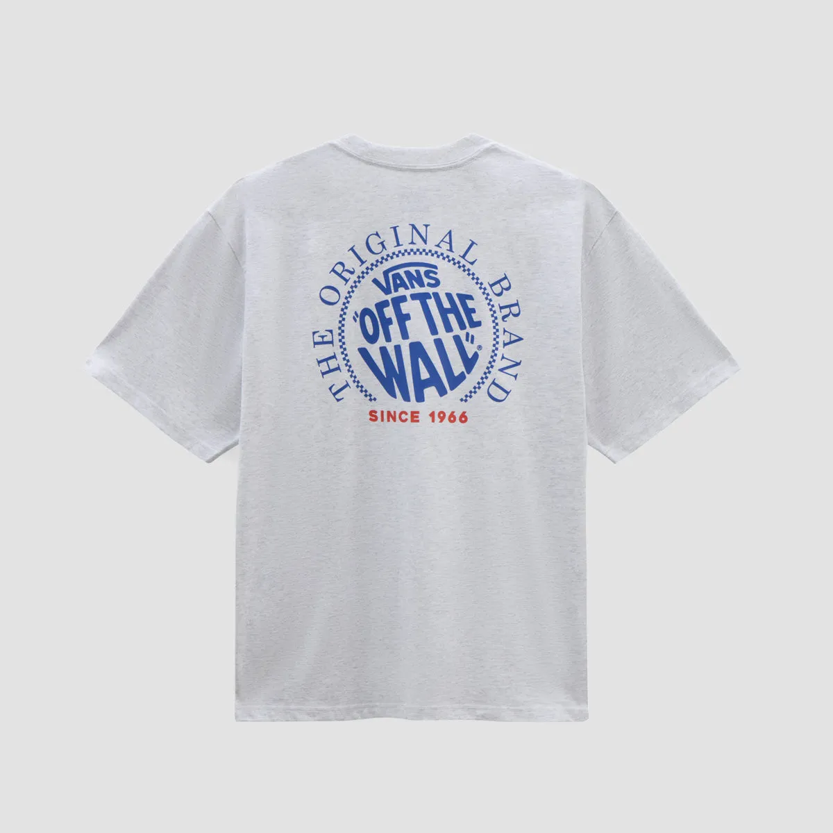 Vans Circle Loose Fit T-Shirt Light Grey Heather