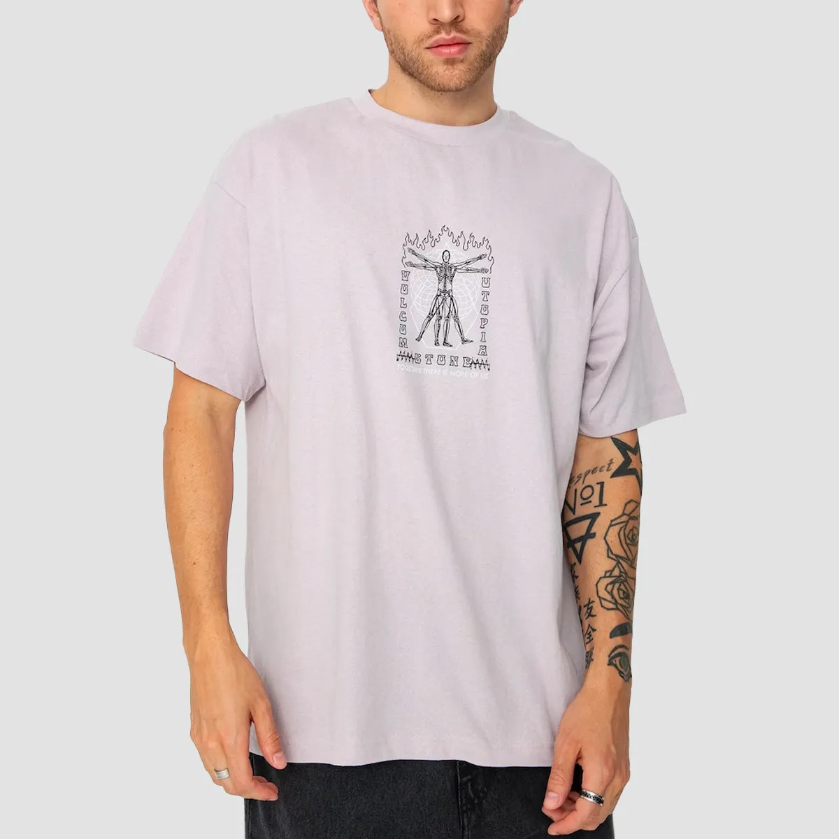 Volcom Utopic We'll Speak To You LSE T-Shirt Iris Purple