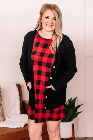 Warming Up To The Idea Cardigan In Coal