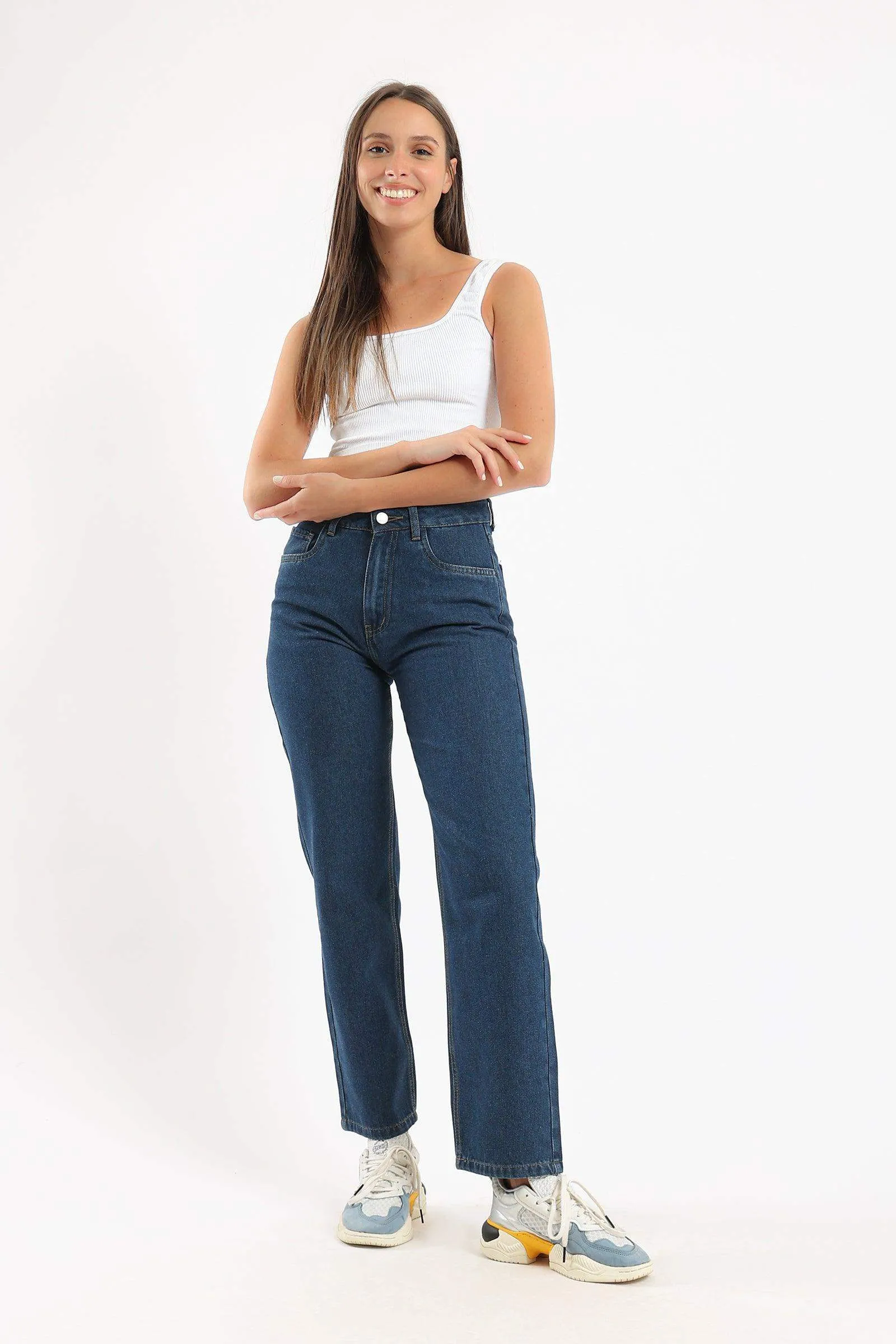 Wide Strap Crop Top