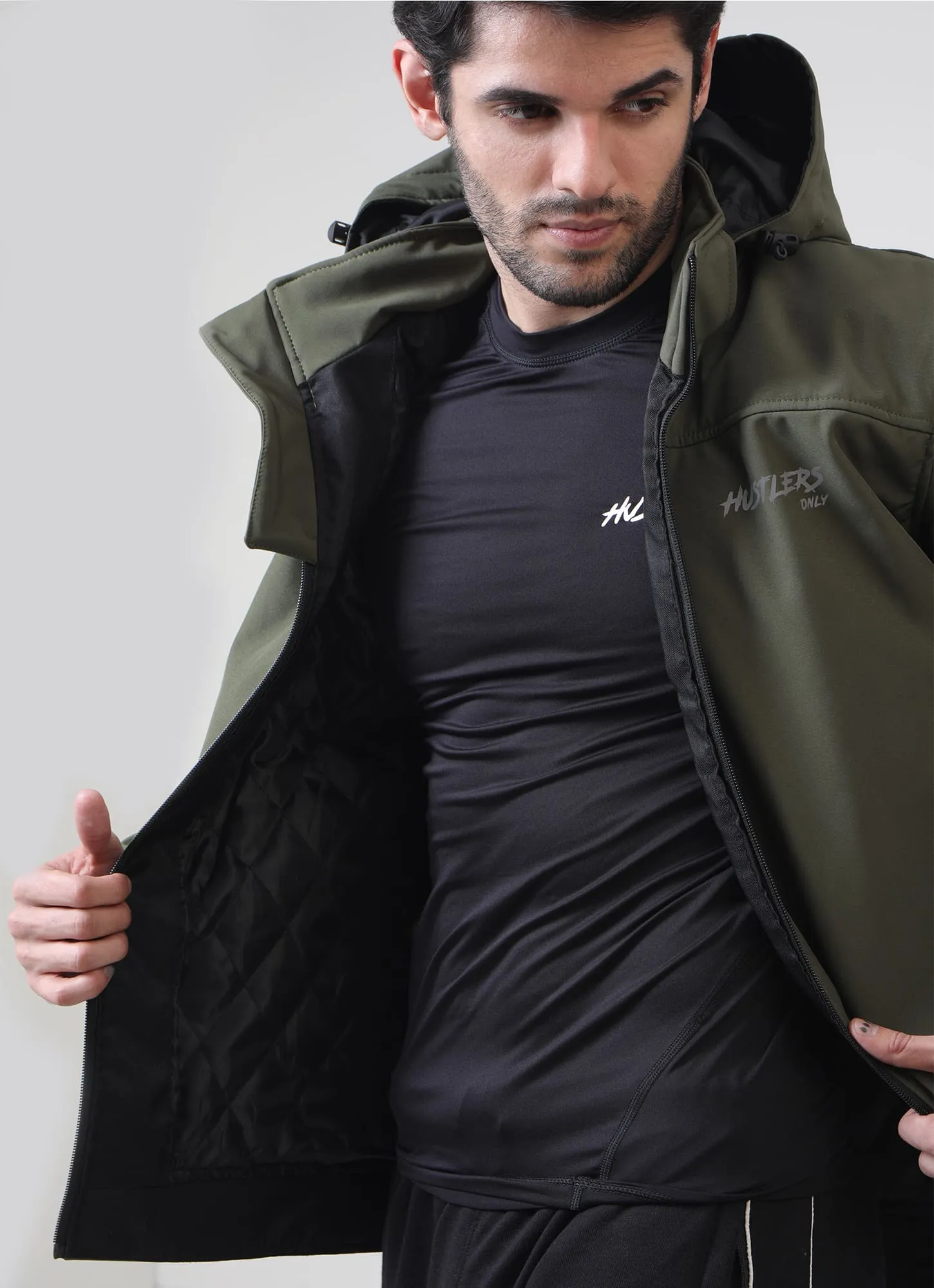 Winter Combat Jacket - Green