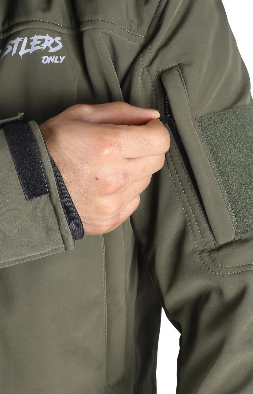 Winter Combat Jacket - Green