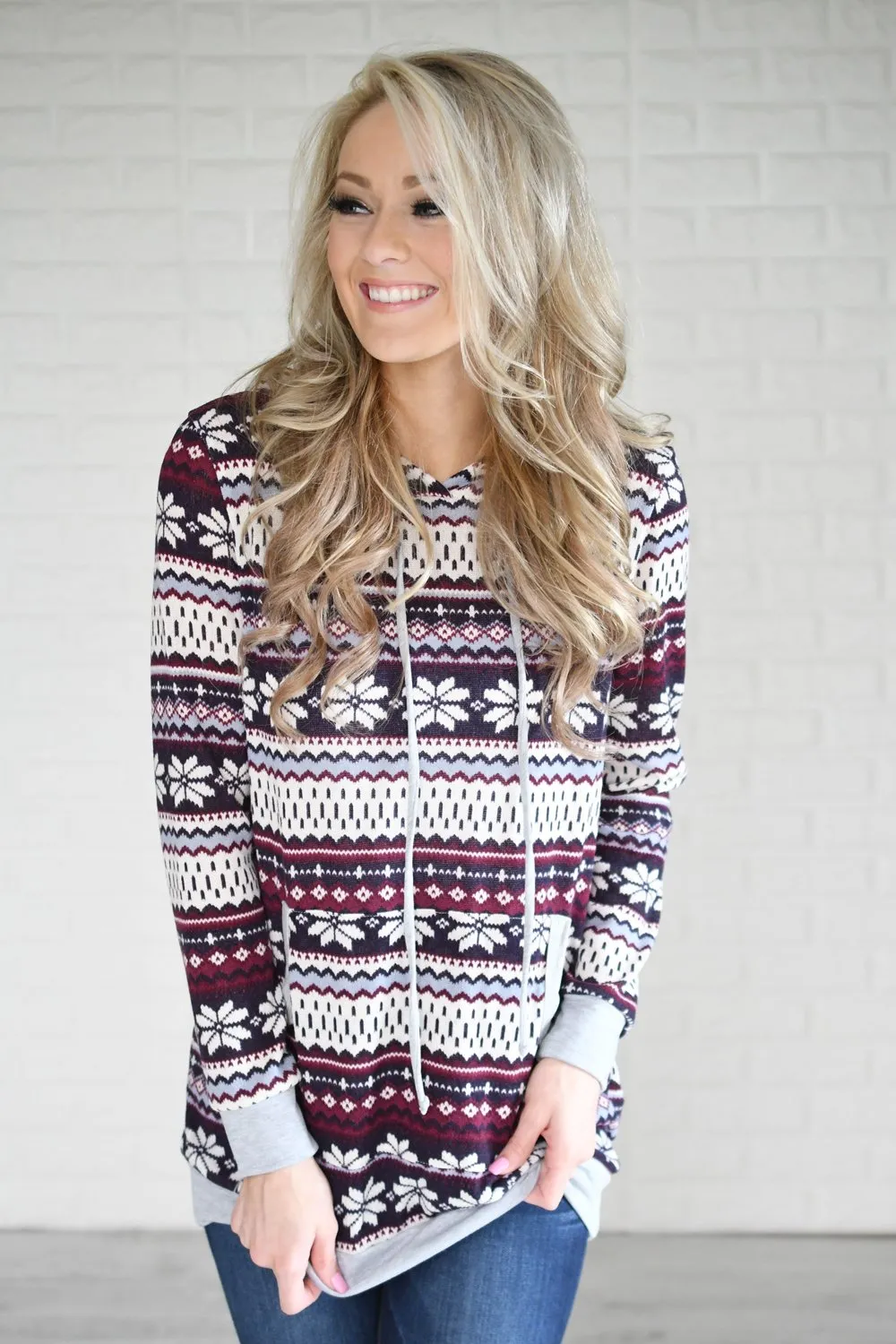 Winter Wonderland Snowflake Hoodie