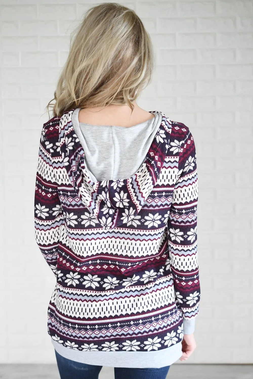 Winter Wonderland Snowflake Hoodie