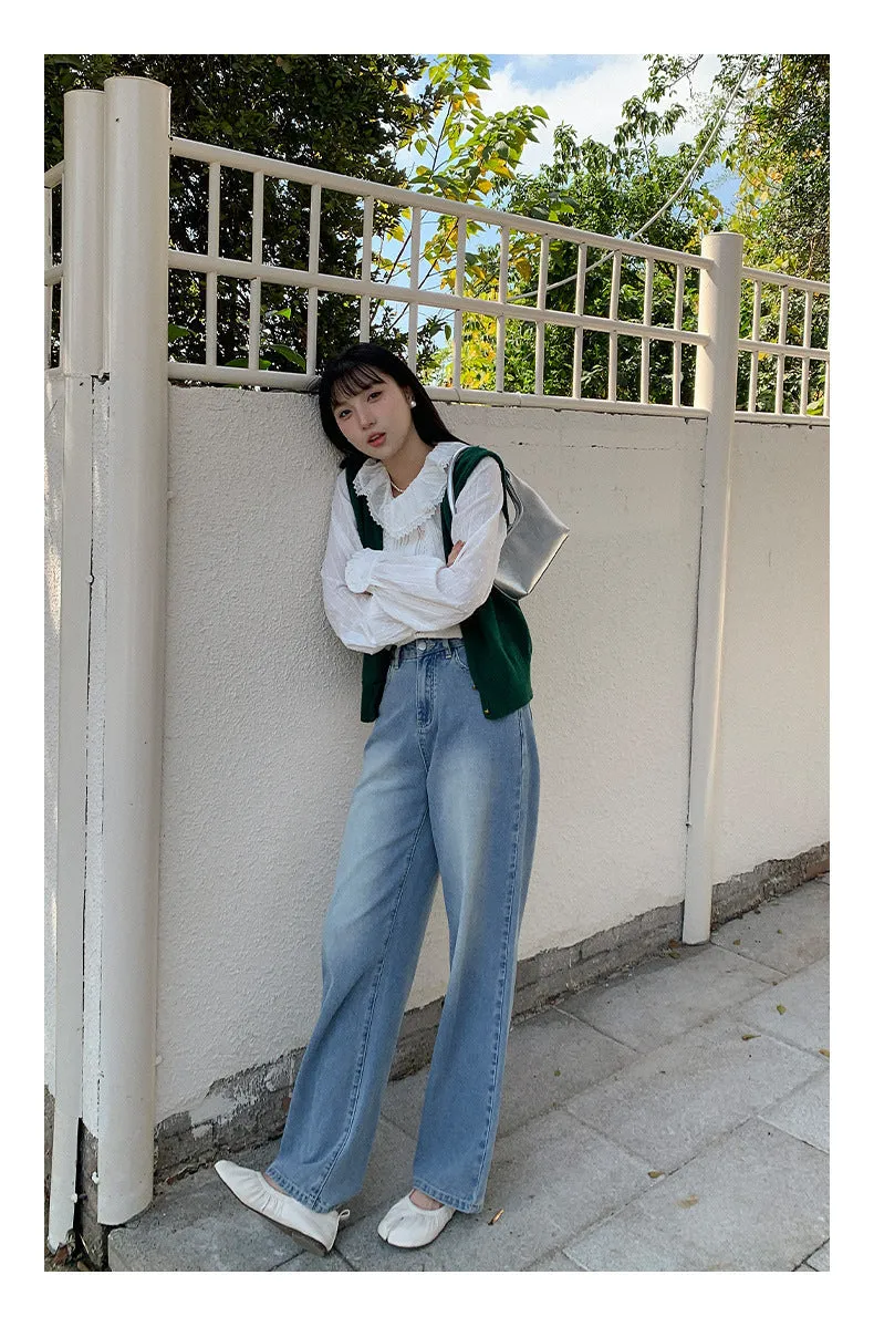 Wool sleeveless vest