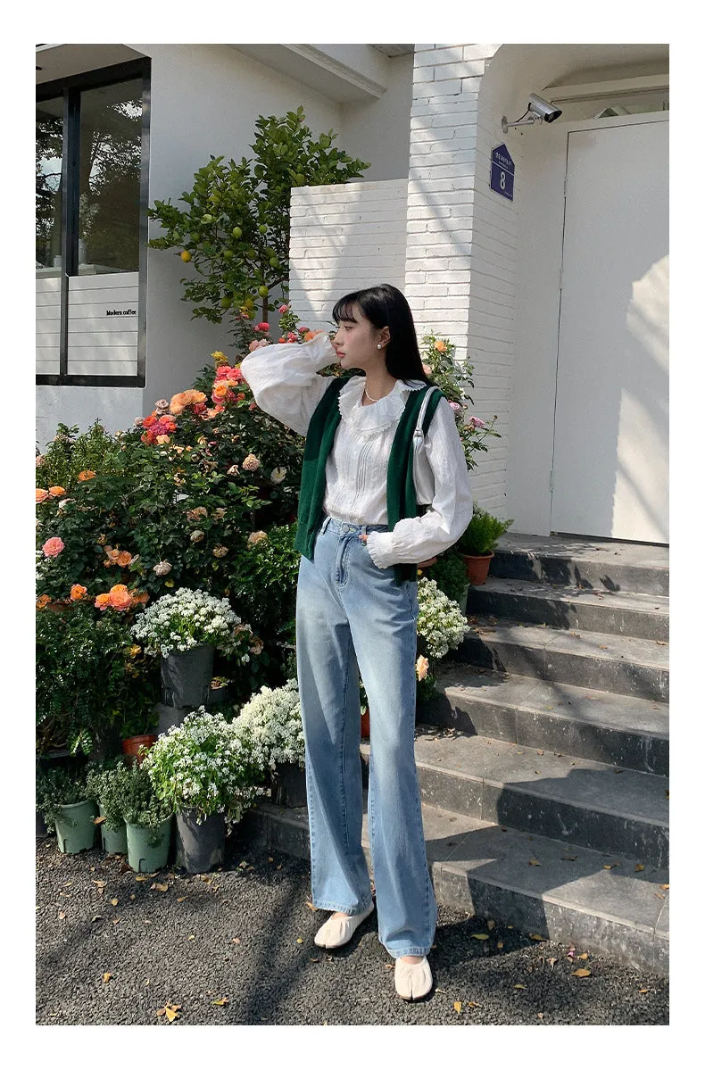 Wool sleeveless vest