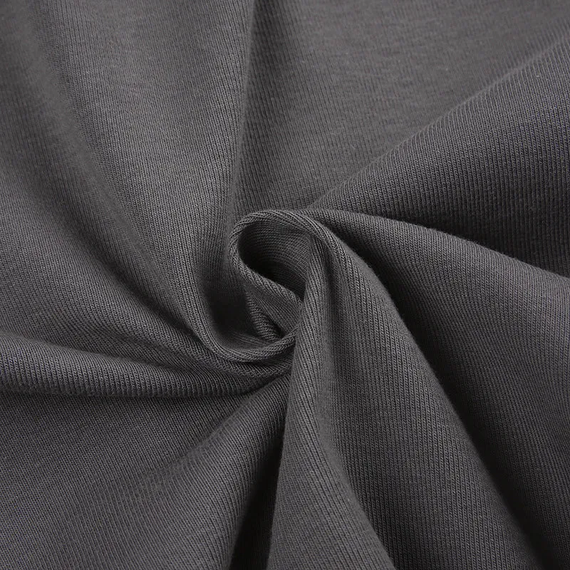 Y2K Basic Half Zip Up Top