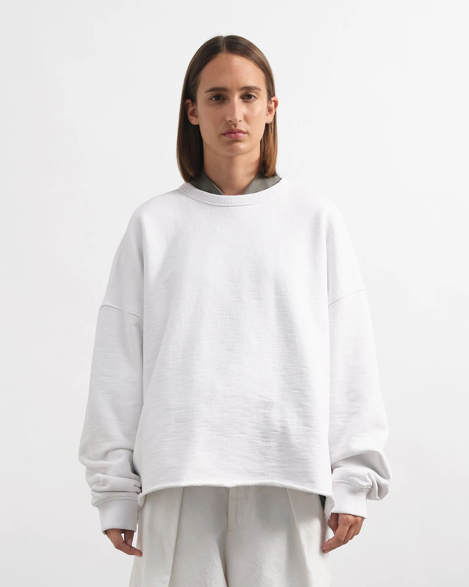 YMC Studio Sweatshirt White