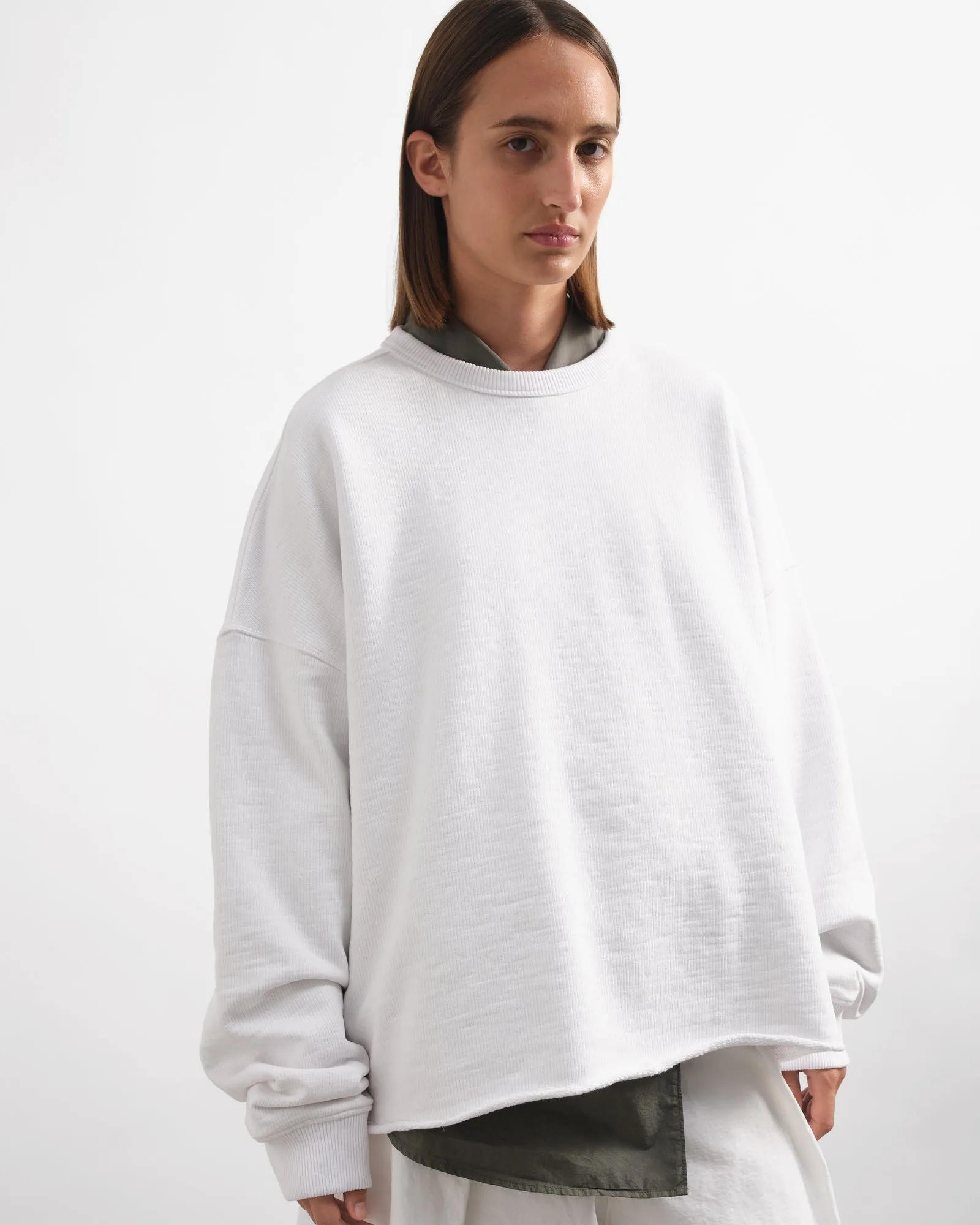 YMC Studio Sweatshirt White