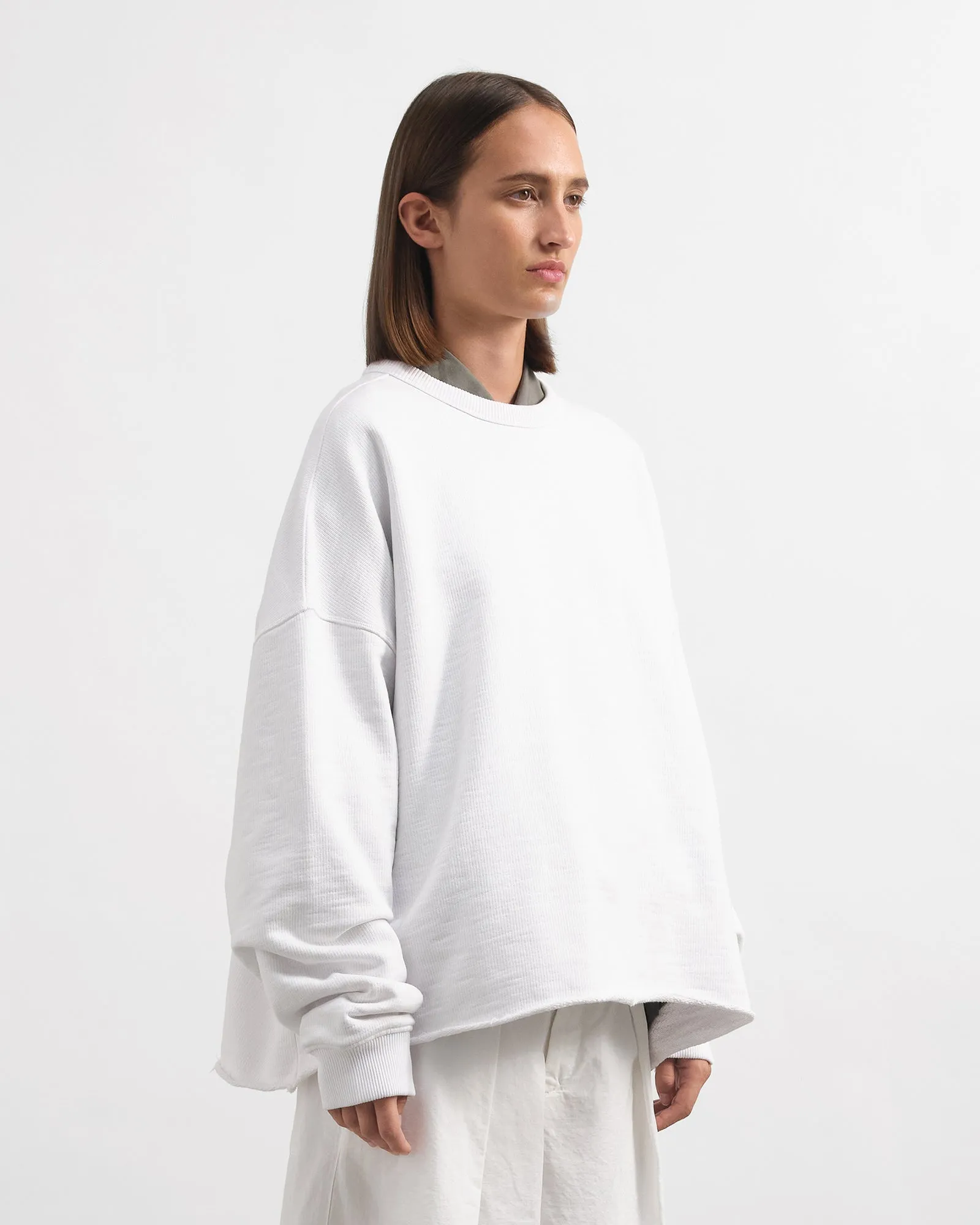YMC Studio Sweatshirt White